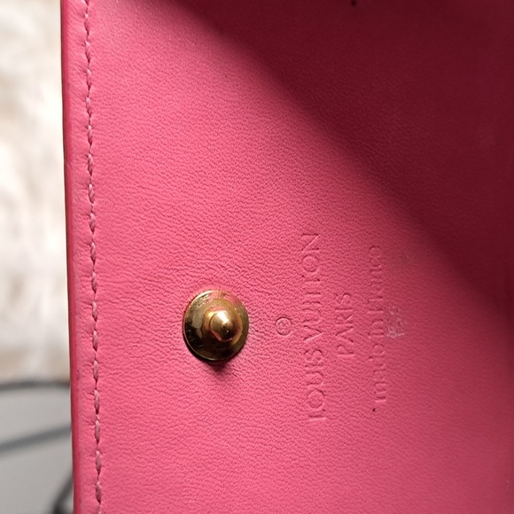 Louis Vuitton Vernis Elise Wallet Framboise - Picture 7 of 15